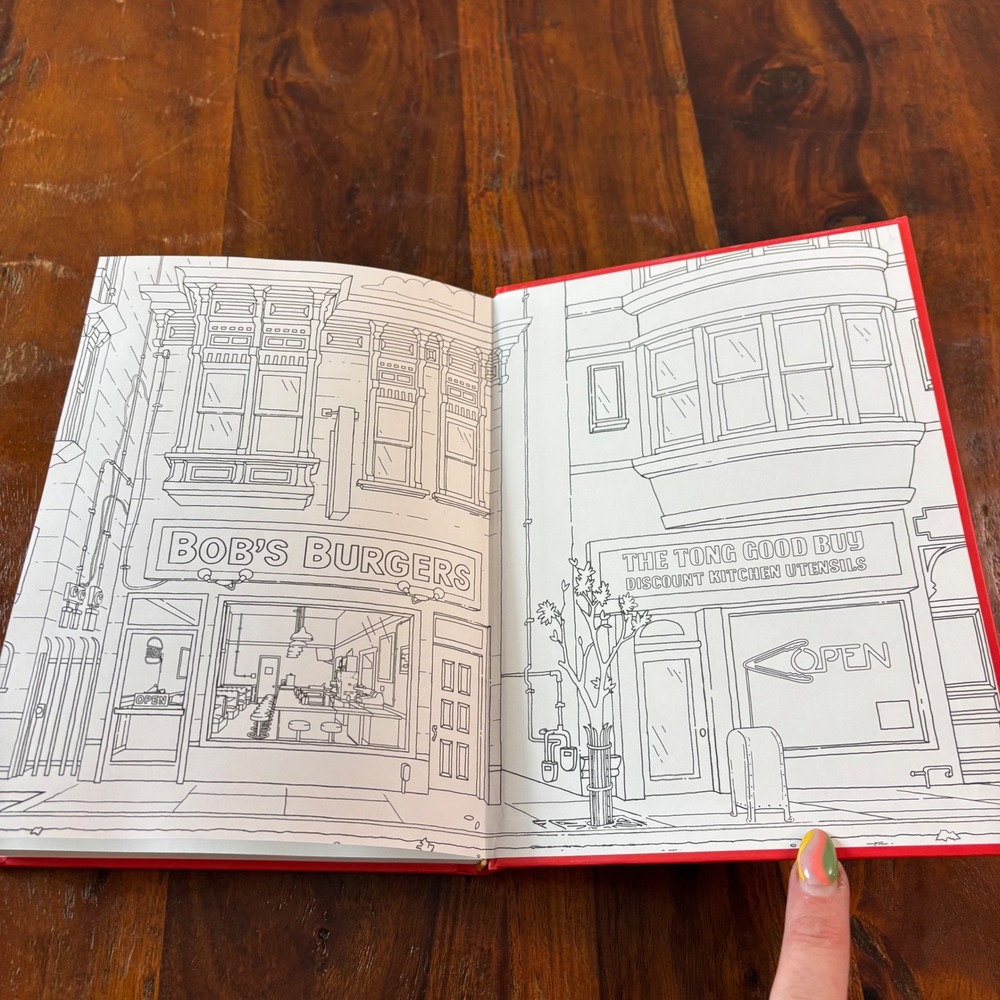The Bobs Burgers Burger Book Real Recipes for Joke Burgers Hardcover - Picture 3 of 8